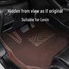 Levin Car Interior Full Coverage Non-Slip Floor Mats & Double Layer Trunk Protector