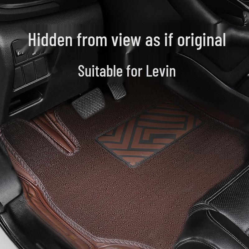 

Автомобильные коврики Levin с полным покрытием, противоскользящие и двухслойный протектор багажника