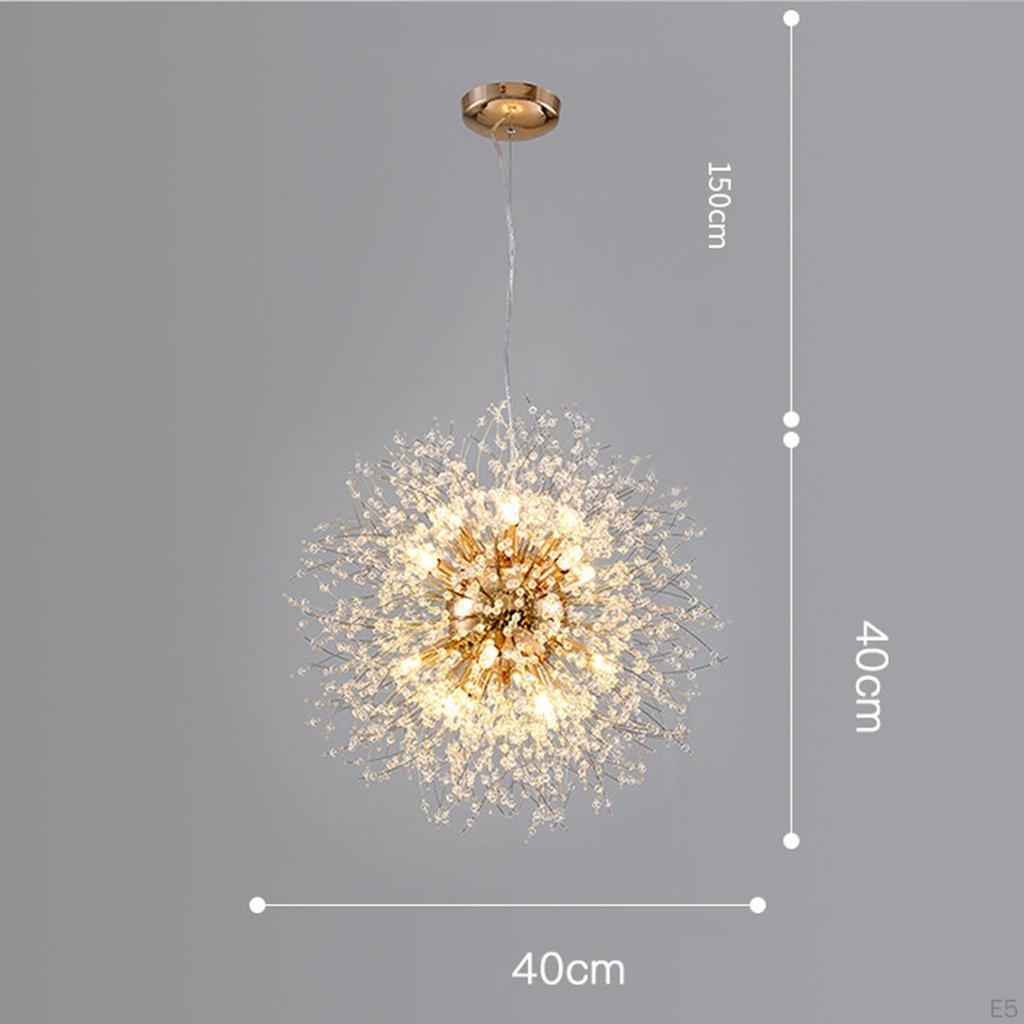 Kristall-Kronleuchter, 8-flammige Deckenleuchte Pendelleuchte für Esszimmer Schlafzimmer Küche