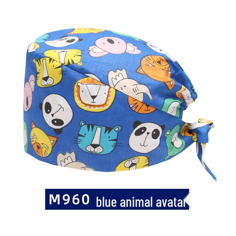 Operationsmössa för män och kvinnor – Ren bomull, Idealisk för tandsköterskor och läkare på operationssalar