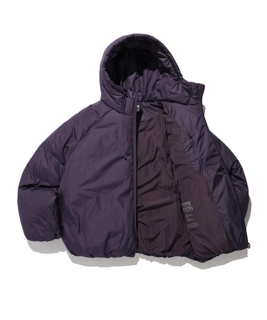 Physical Department Bear Keyring Puffer Jacket Purple