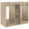 Golfschrank Massiv Sonoma Eiche 102 x 45 x 85,5 cm