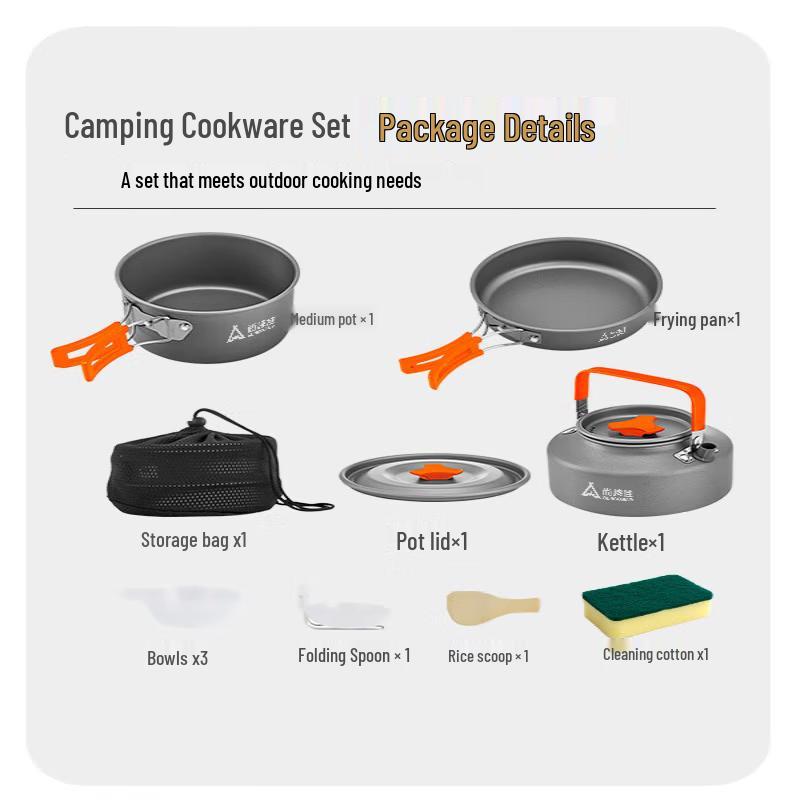 Suncojia Outdoor Camping Cookware Set