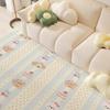 Rimmed Carpet Living Room Cartoon Girl Sofa Bedroom Care-Free Cozy Non-Slip Waterproof Bedside Rugs Home Decoration