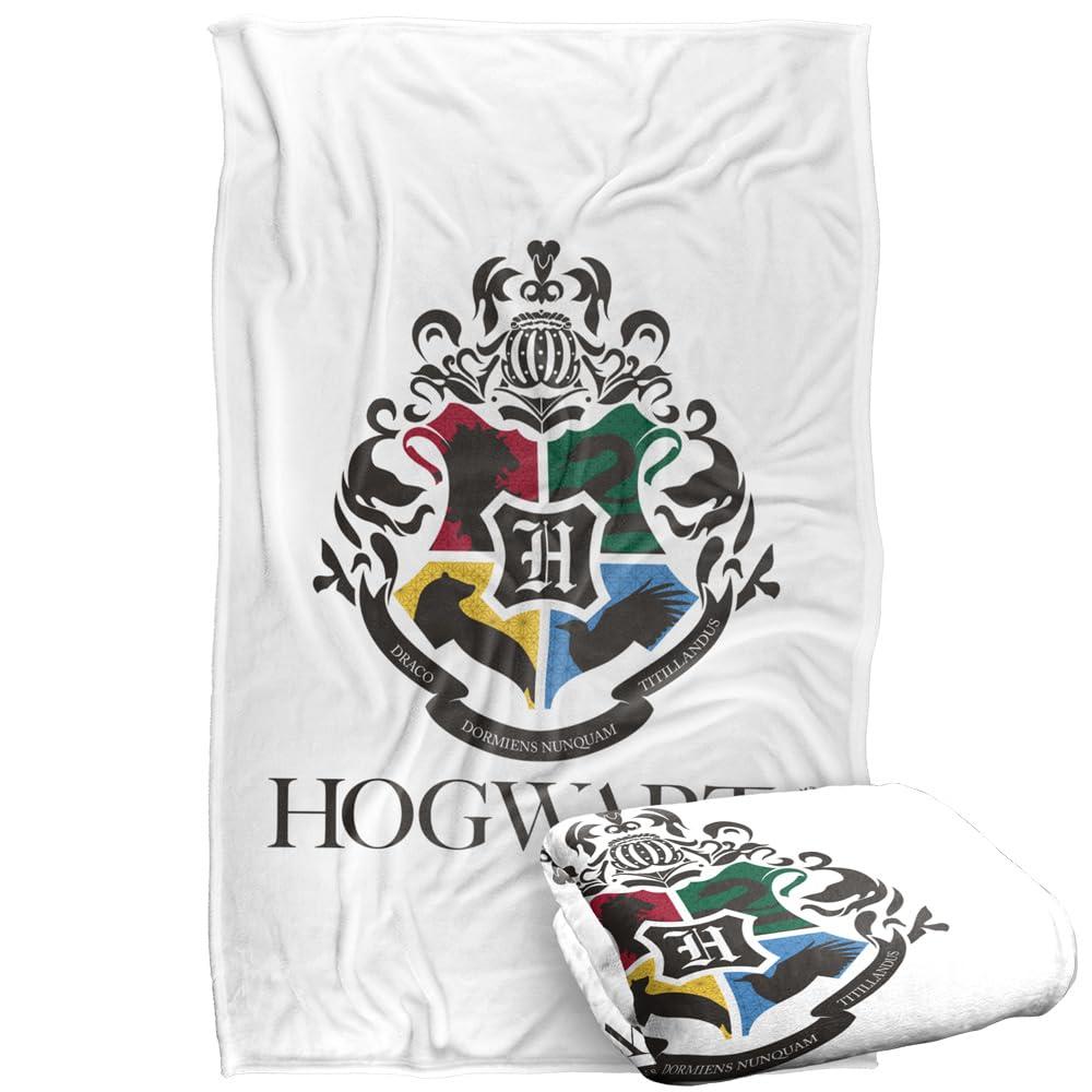 HARRY POTTER Hogwarts Crest Supersoft Blanket