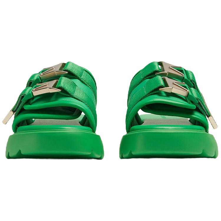 Bottega Veneta Flash Slide Slippers Women's Green 690034V0DS23730