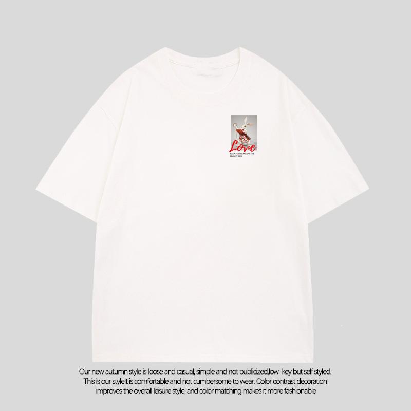 

2025Printed Short Sleeve Plus Size Women s Short Sleeve T-Shirt Summer Loose Women s T-Shirt High Quality Letter Pattern CCXX227 XXXL