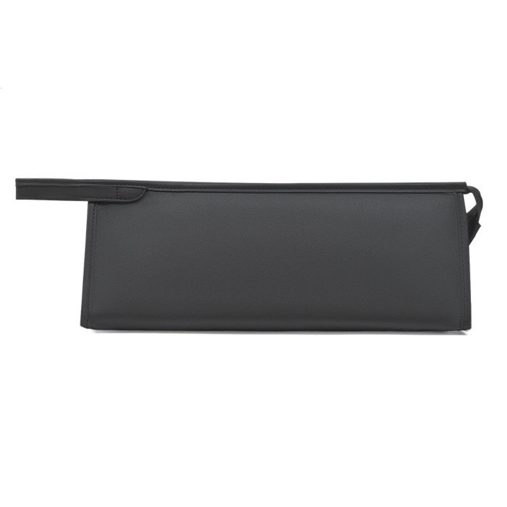 

PU Leather Travel Storage Bag Waterproof Carrying Case Hair Dryer Storage Bag Hair Straightening чёрный