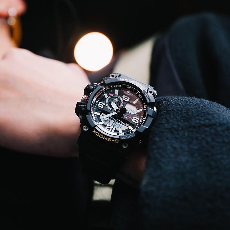 Casio G-SHOCK Seria Land Xiaoniwang Xiaoniwang Ceas de mână cu quartz multifuncțional impermeabil Mișcare cu quartz Curea din rășină Japonez și coreean GG-1000-1APR
