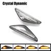 2PCS LED Dynamic Flowing LED Side Marker Turn Signal Lights  For BMW X5 E70 X6 E71 E72 X3 F25
