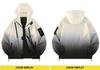 Gradient Spring Sporty Hooded Jacket - Versatile Trendy Casual Coat for Couples