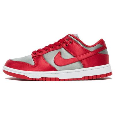 Dunk Low Satin UNLV Women Sneakers Red Medium-Grey Varsity-Red DX5931-001