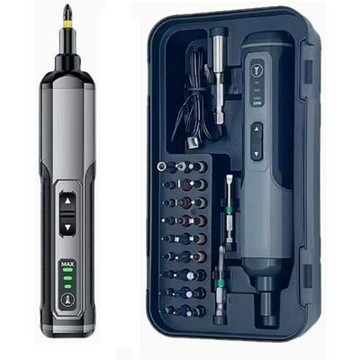 Cordless Electric Screwdriver,3 Torque Settings Rechargeable Screwdriver Set with 2000mAh Battery,LED Light,USB-C Charging,for Home Repair