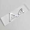 1pcs 3D ABS Chrome S Line A1 A2 A3 A4 A5 A6 A7 A8 Logo Emblem Auto Badge Trunk Decal For  Audi Sline Car Body Sticker Accessories