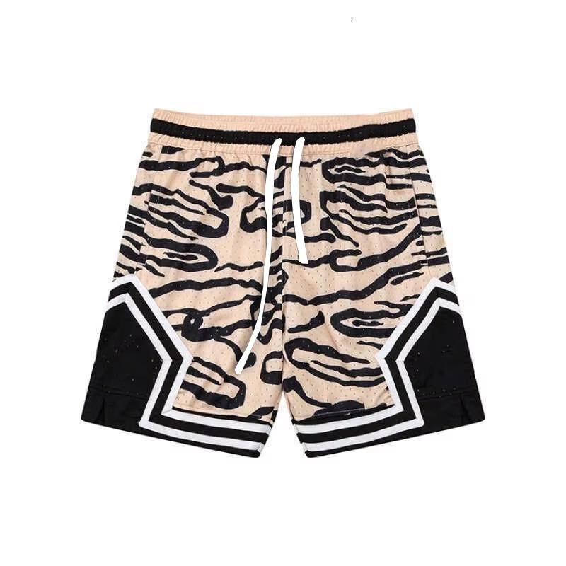New Summer Fashion Vintage Style American Loose Basketball Shorts Adult Athletic Unisex Basketball Quick-drying Short Pants