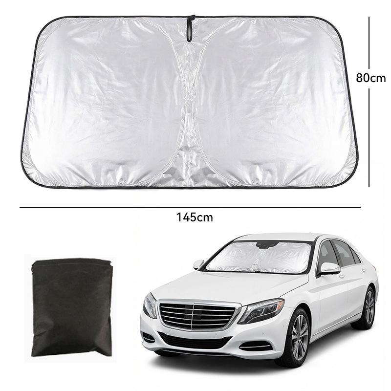 2026 Model Car Windshield Sunshade Umbrella - Heat Insulation & Light Blocking