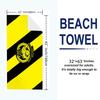 Malaysia Football Print Beach Towel, Large Soft Quick Dry Towel for Beach Camping Swimming
