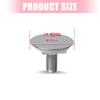Premium ABS Sink Hole Cover Featuring Silver Coating Resistant to Stain and Impact for Long Terms Use in Kitchen Sinks