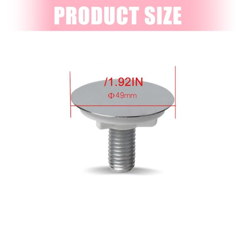 Premium ABS Sink Hole Cover Featuring Silver Coating Resistant to Stain and Impact for Long Terms Use in Kitchen Sinks