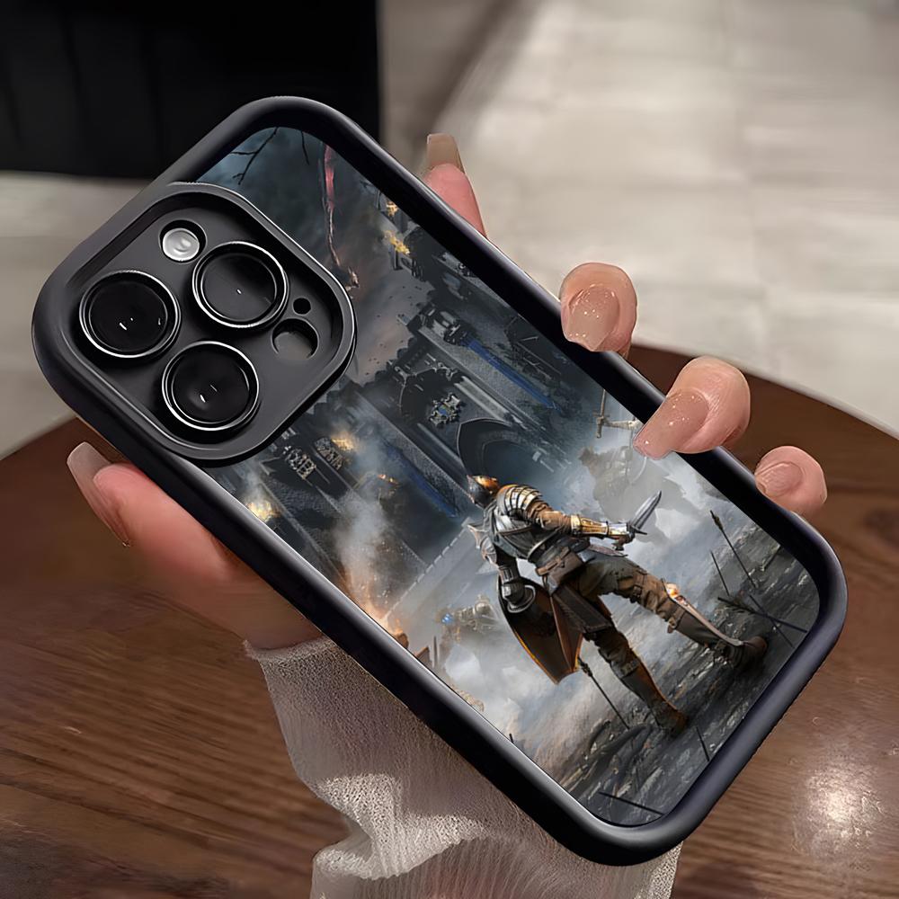 

D-Dark S-Souls Game Phone Case For IPhone 17 Pro Max 15 Pro 16 14 Plus 12 13 Mini 11 Pro Shockproof Soft Cover iPhone 13 Pro
