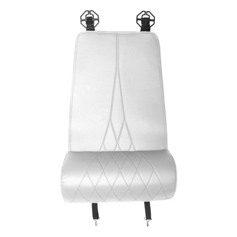 Extended Leg Rest Auto Seat Cushion Leather Universal Vehicle Fit Humanized Designs Vehicle Seat Pad for Fatigue Relief