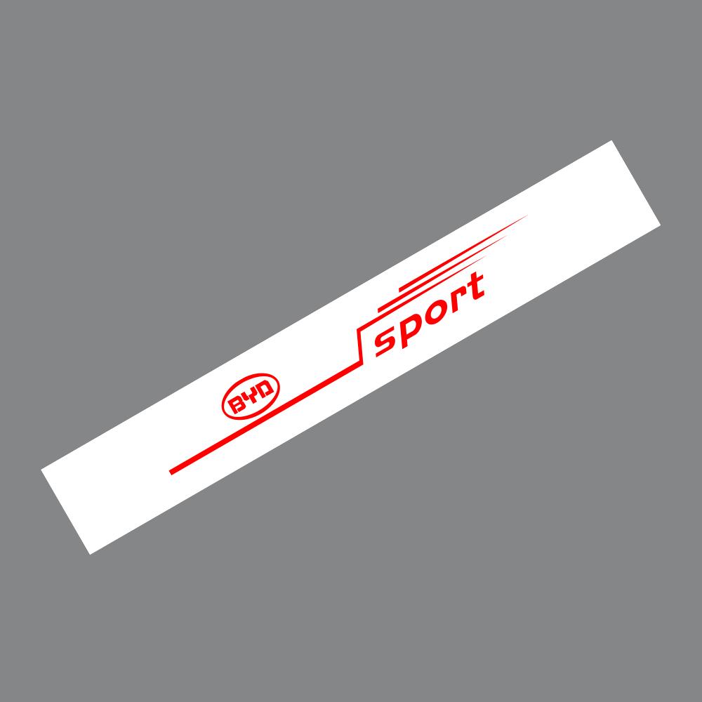 Car Windshield Sticker Vinyl Decor Decal Auto Tuning Accessories For BYD F3 E6 Yuan Plus Atto F0 G3 I3 Ea1 Song Max Tang Dmi
