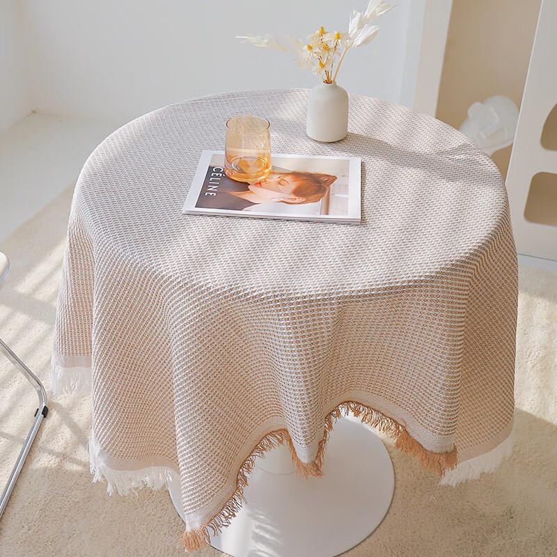 KAPABEAR Nordic French Cotton Linen Tablecloth