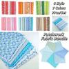 7Pcs/set Pre-Cut Cotton Fabric Stash Colorful 50x50cm Patchwork Fabric Bundle Cotton Fabric DIY Sewing Patchwork Cotton Fabric