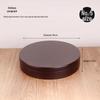Creative Round Vase Stand: Imitation Rosewood Mixed with Solid Wood - Ideal for Jade, Stones, Ornaments, Incense, or Flowers