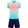 Summer New Short Sleeve Adult Children'S Team Competition Team Uniform Football Training Uniform Men'S And Women'S Set 6202