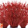20/1PC Christmas Glitter Berry Stem Red Gold Artificial Berries Branches Fake Flower DIY Wreath Xmas Tree Crafts Party Decor
