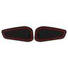 Rubber Door Groove Mat for Toyota Corolla Cross XG10 2021 2022 2023 Cup Cushion Gate Slot Coaster Inner Dust-proof Sticker Pad