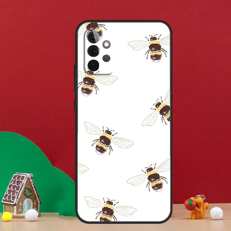 Bienenhummel Muster Hülle Für Samsung Galaxy A54 A06 A16 A26 A36 A56 A53 A32 A52 A33 A13 A55 A35 A15 A14 A34 A17