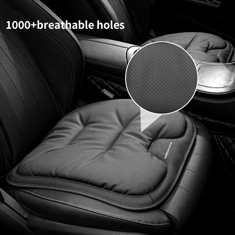 Breathable Car Seat Cover Thickened Soft Auto Front Seat Cushion for Ford Ranger T9 T6 Raptor Anti Slip Auto Chair Protector Pad