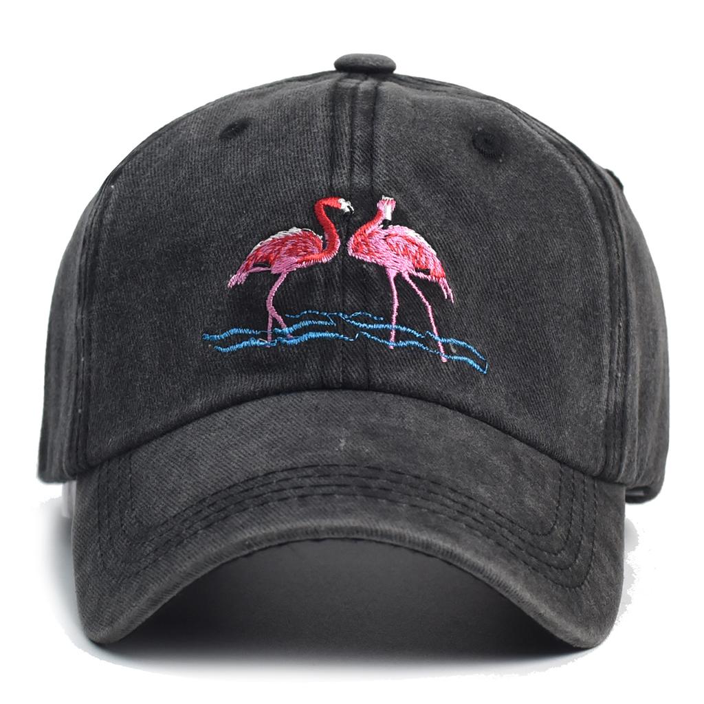 Unisex Embroidery Print Baseball Cap Hip Hop Cap Men's Women's Animal Print Sun Hat Adjustable Cap Gorras