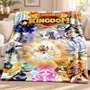 Cookie Run Kingdom blanket Flannel Blanket Soft Cozy Plush Throw for Sofa Bed Lightweight Home Decoration Outdoor camping
