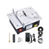Precisions Mini Electric Table Sawer, DIY Hobby Handmade Woodworking Benches Cutting Machine Adjustable Desktop Sawer