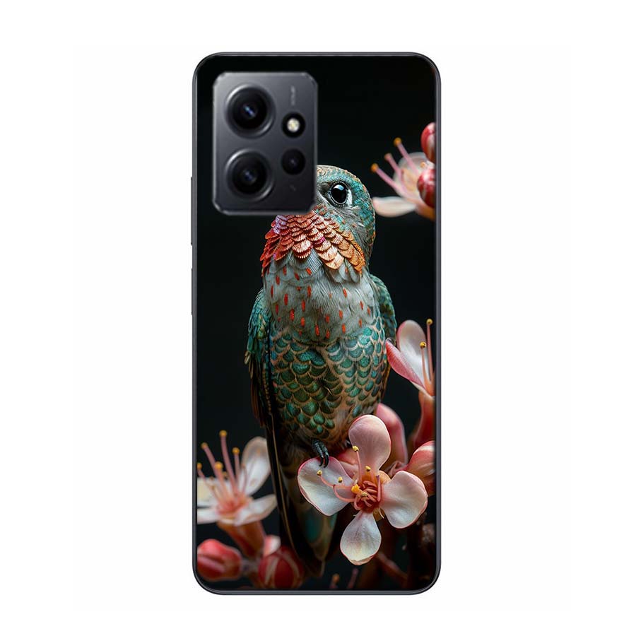 The Spirit of Hummingbirds Phone Case For Redmi 12 13C 12C 15C 9 10 10C Note 13 Pro Plus 14 15 Pro 9T 9C 9A TPU Soft Cover Clear