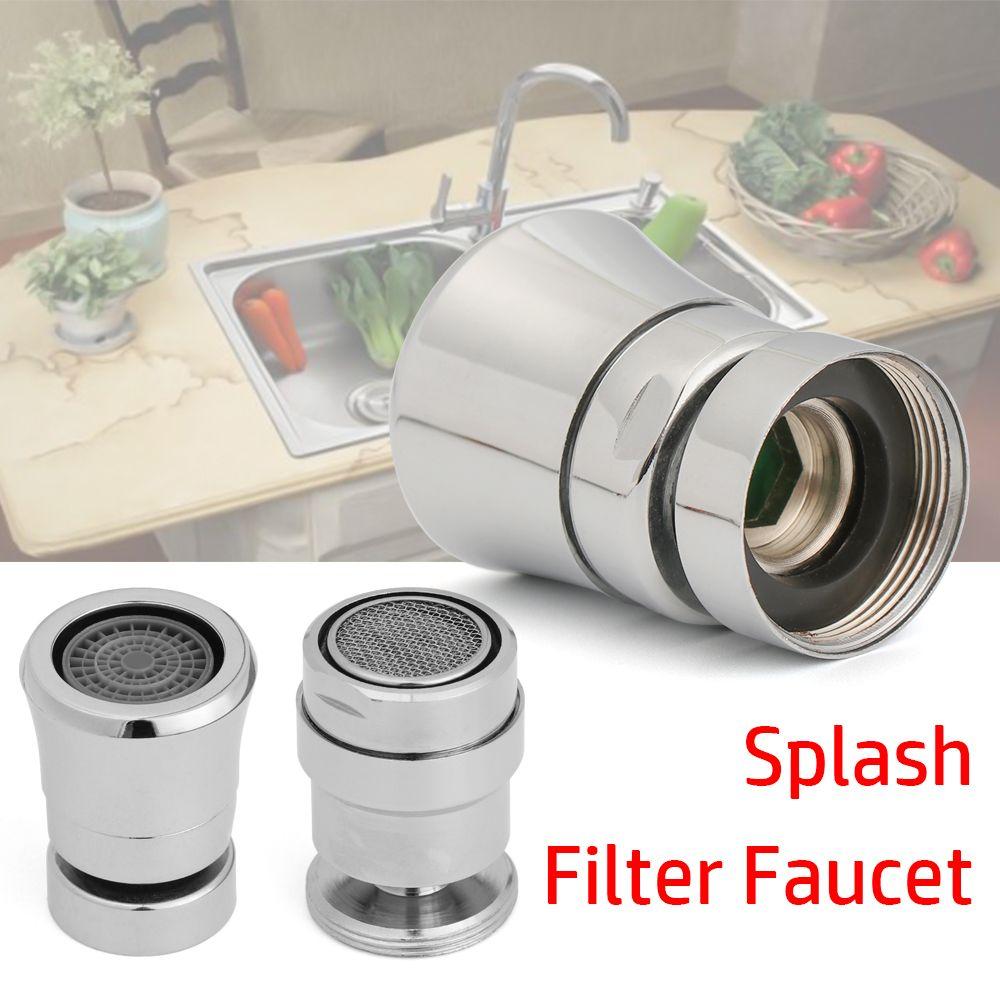 Outlet Hardware Water Saving Connector Sprayer Swivel Tap 360 Degree Aerator Tap Head Faucet Nozzle