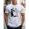 European Size Mens TShirt Comfortable Crew Neck Casual Cotton ShortSleeves Soft Breathable Top Menswear Tshirt Summer Spring Streetwear Cotton Fabric