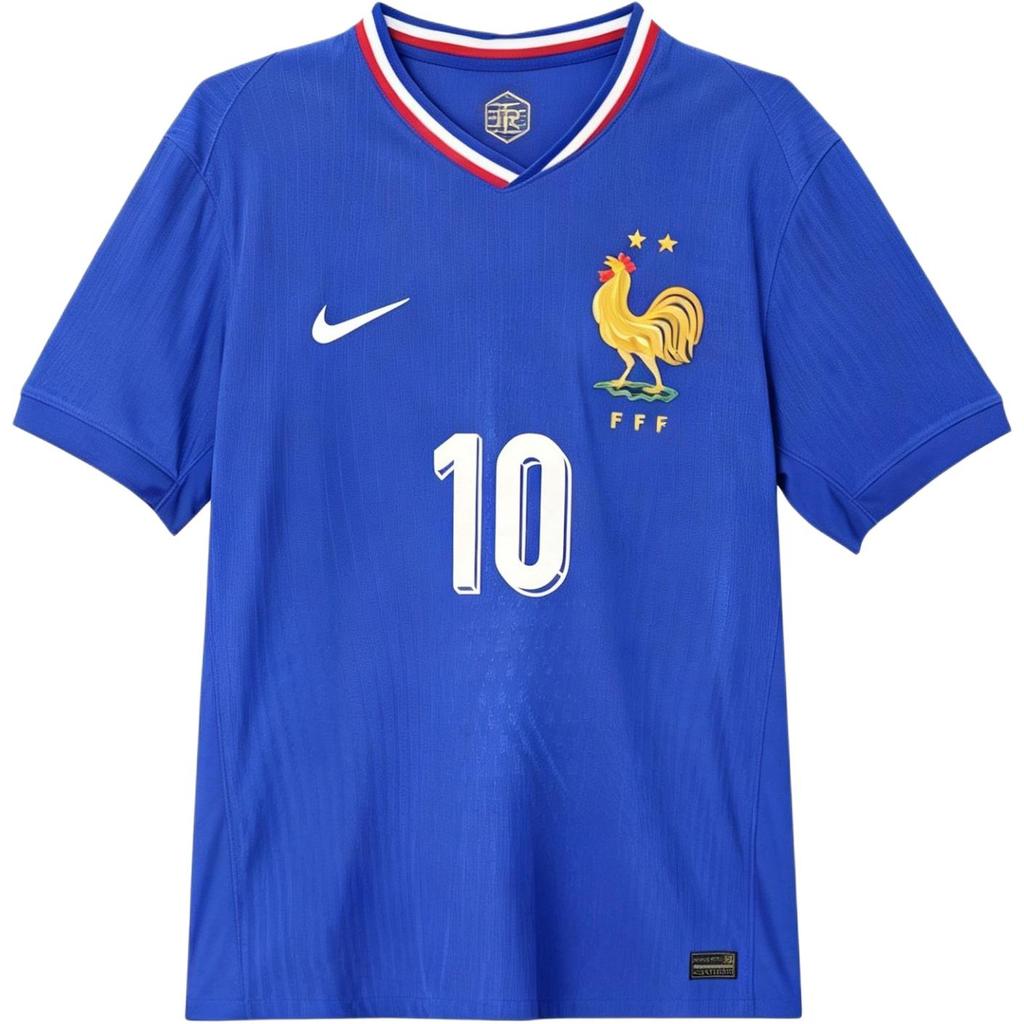 Nike FFF 2024/25 Home Jersey Bright Blue/Red/White Men Streetwear FJ1254-452