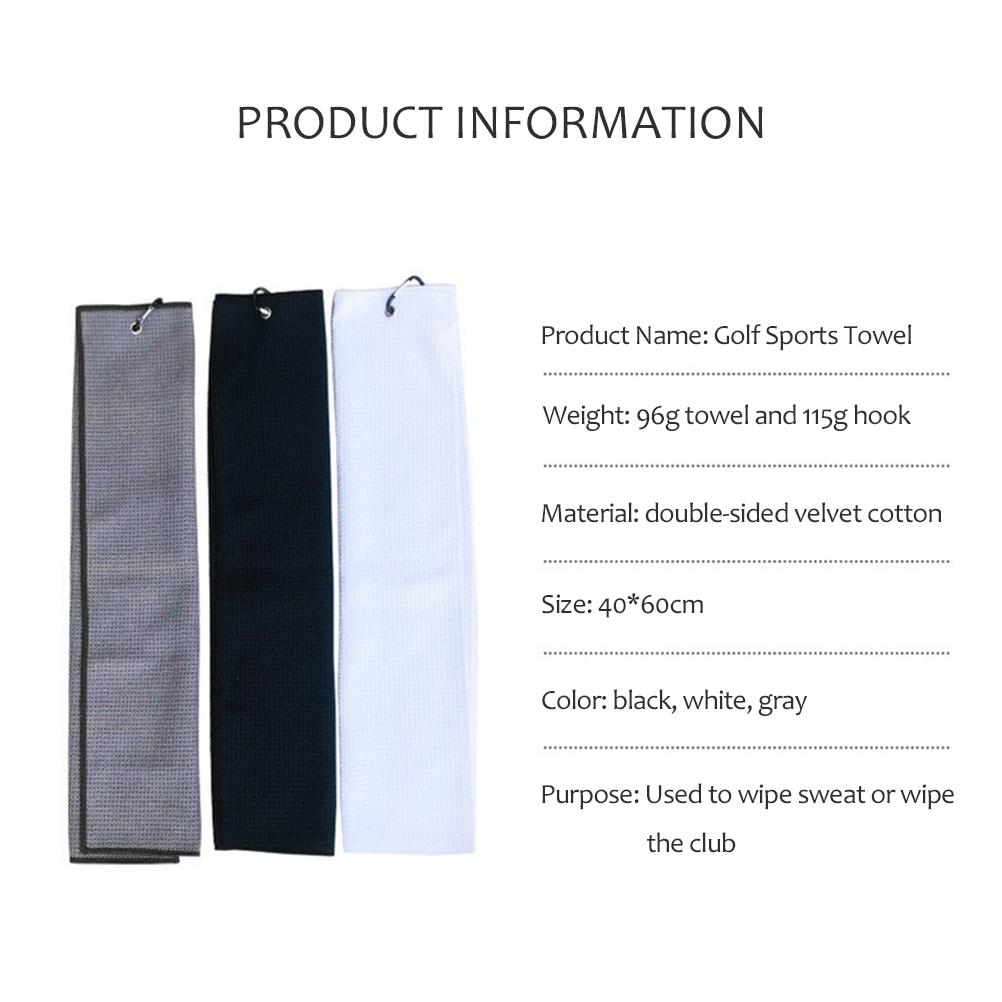 3Pcs  Towel and Club Cleaning Brush Kit Divot Repair Tool with Ball Marker Er Set Accessories