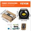 Automotive engineering vehicle alarm, car mounted loudspeaker, whistle horn, wireless multi tone remote control, sound rescue 12