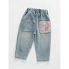 Girls' Jeans 2025 Spring and Autumn New Loose Korean Style Trendy Casual Carrot Pants for Toddlers and Young Girls