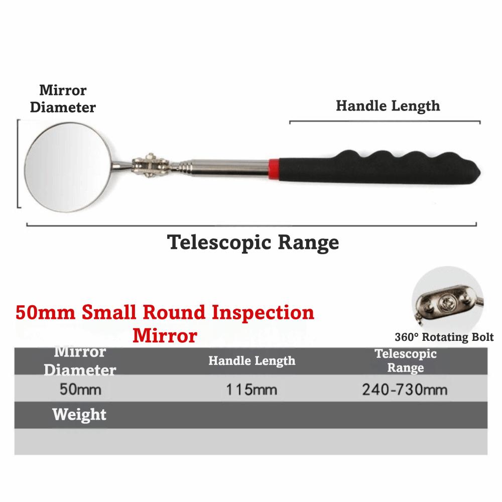 Adjustable Flexible Inspection Mirror High-definition Reflector Mirror  Underbody Inspection