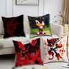Game SShadow The HHedgehogs Pillow Case Printed Polyester Throw Pillow Cover Decorative Sofa Cushion Pillowslip Home Decor