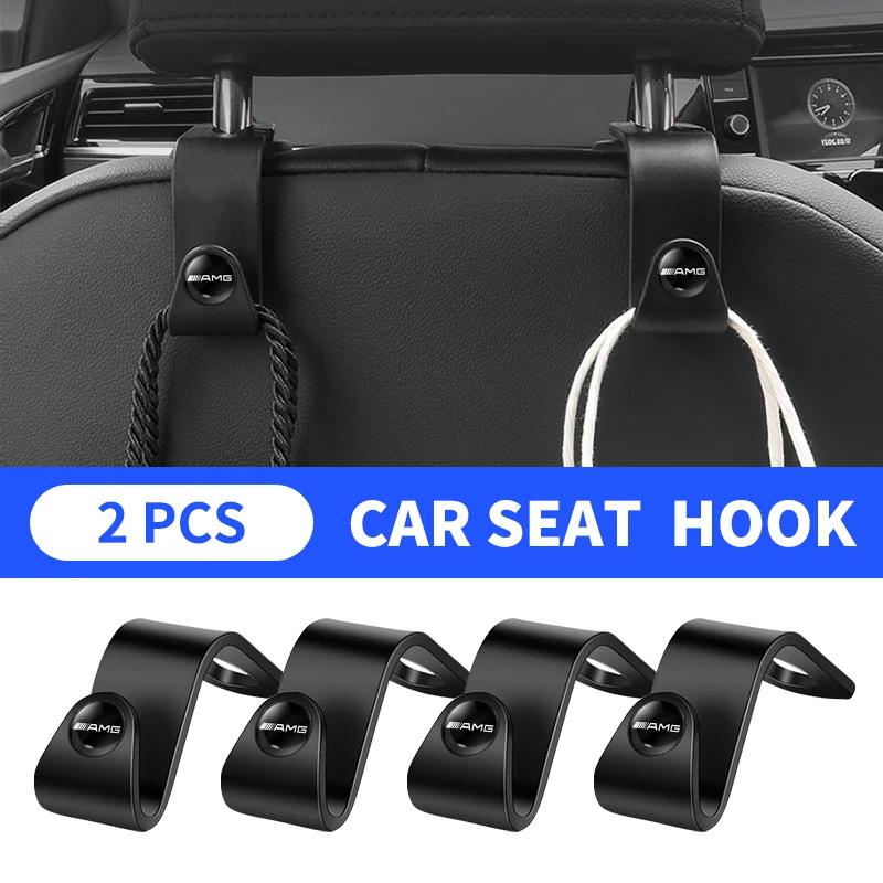 Car Inside Seat Back Hooks Accessories For Mercedes Benz AMG W204 W205 W203 W211 W212 W213 W201 W210 W124 W108 W168 A180