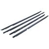 4Pcs Window Glass Seal Strip 75710-60021 For Toyota Land Cruiser LC80 FZJ80 LX450 1990-1998 Weatherstrip Seal Belt Moulding Trim