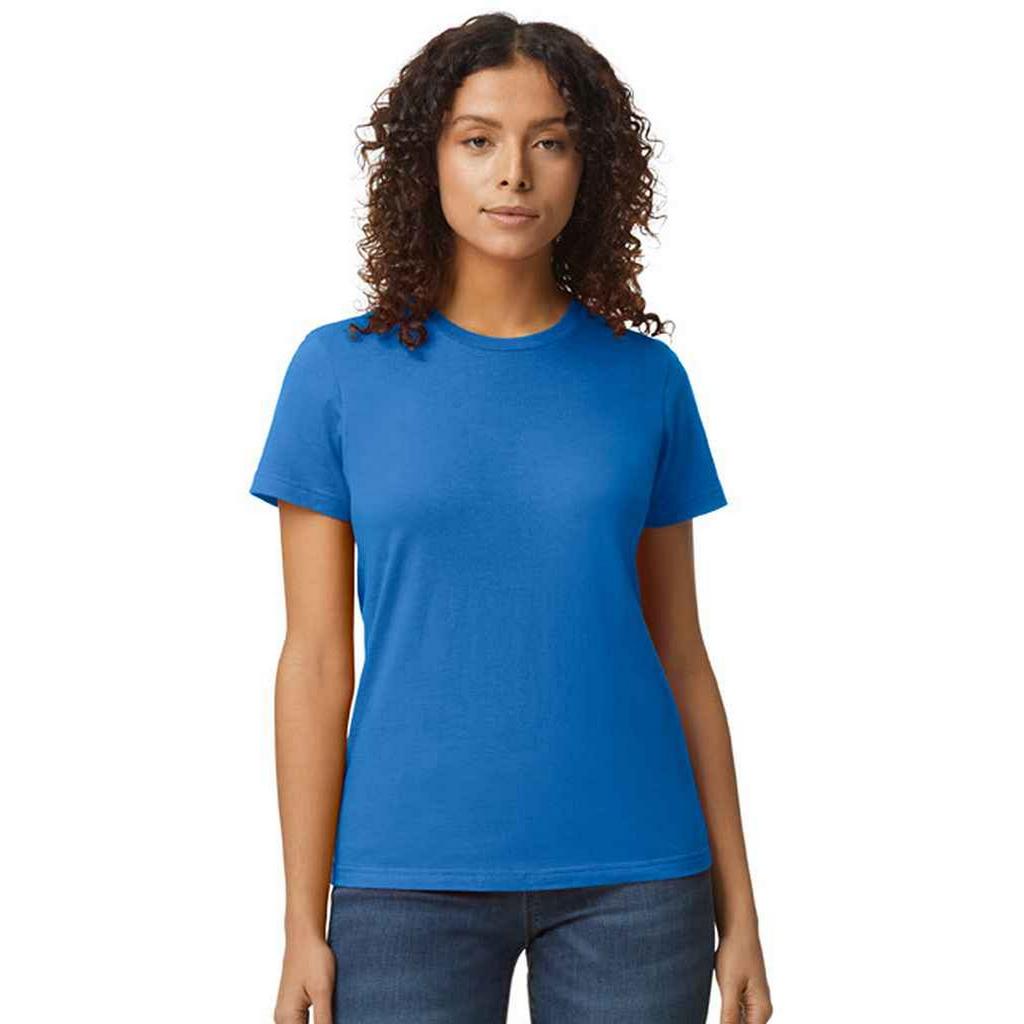 Gildan Damen/Damen Weiches Mittelschweres T-Shirt