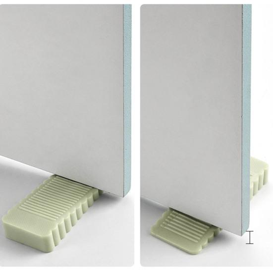 2Pcs Anti-collision Door Buffer Textured Design Surface Home Improvement Safety Household Door Stop Home